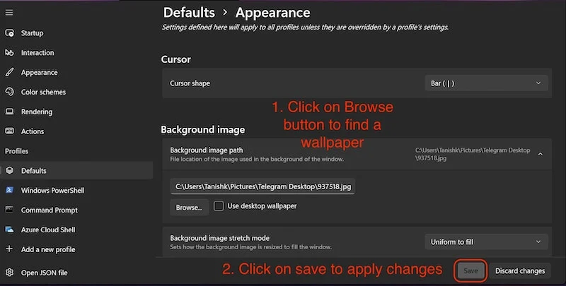 add a background image