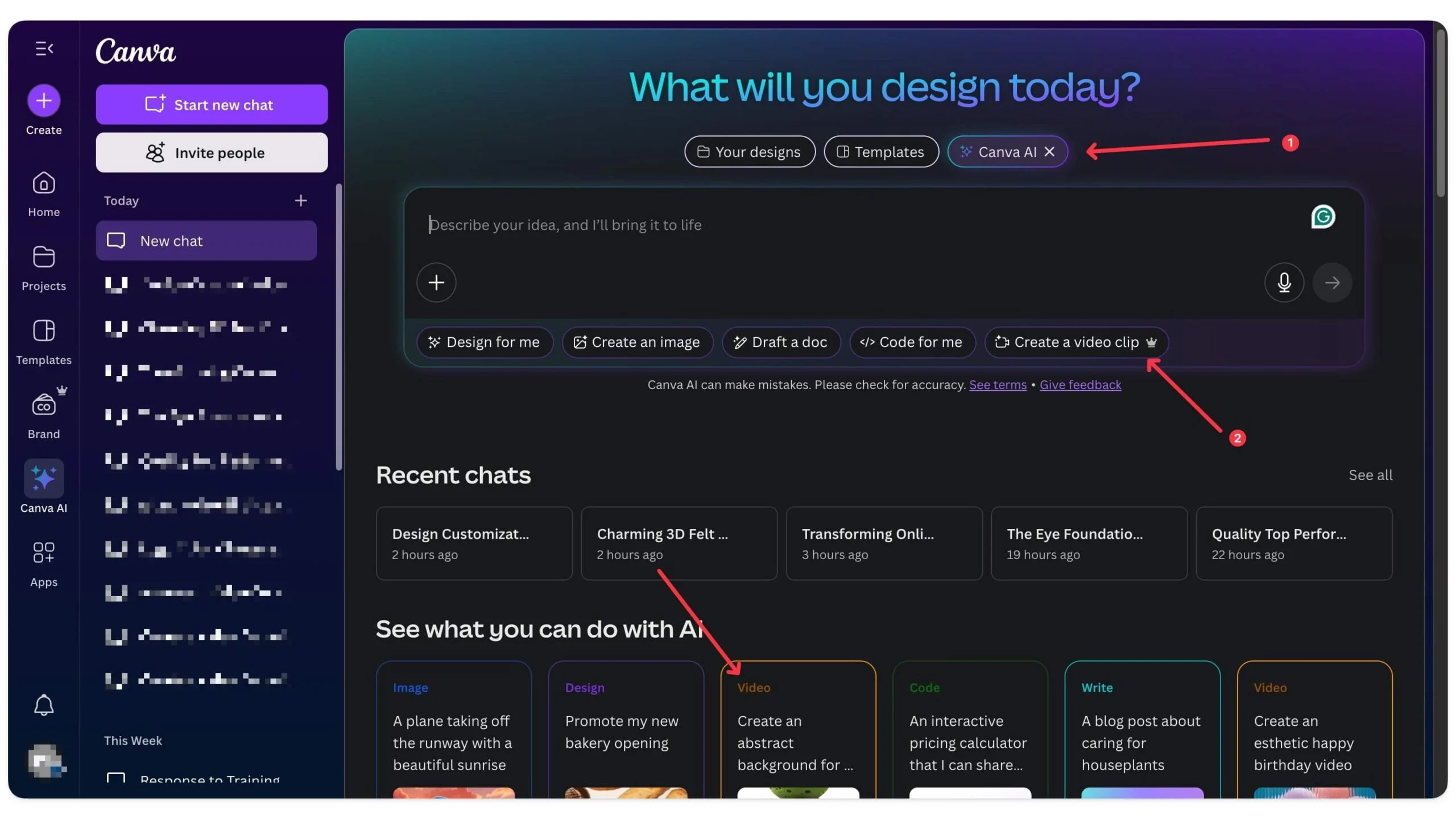 create a video in canva.com
