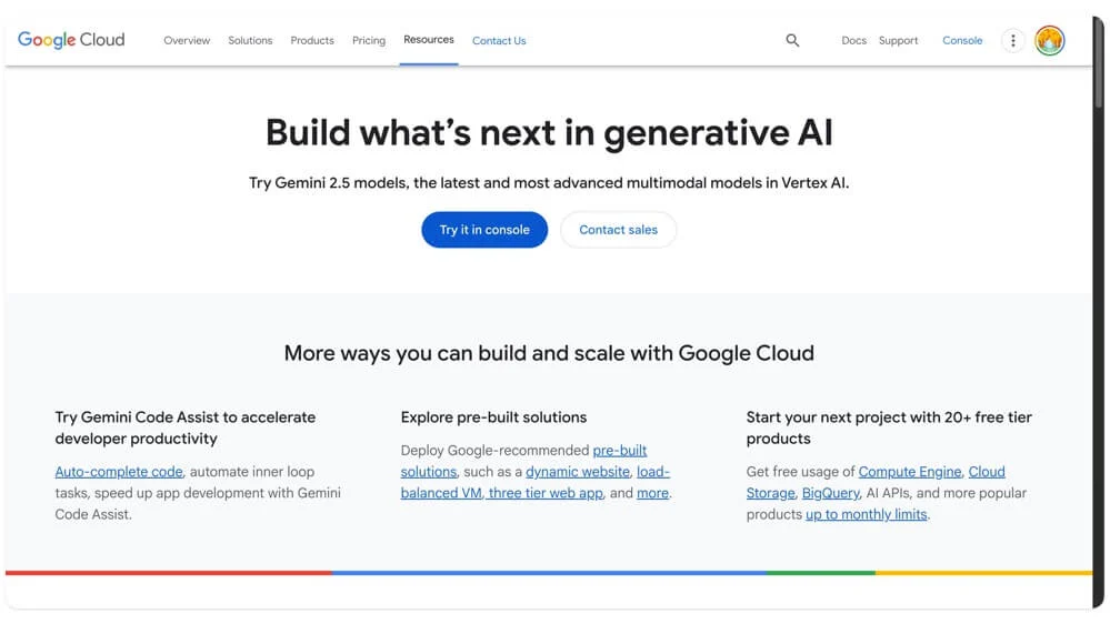 try google cloud 