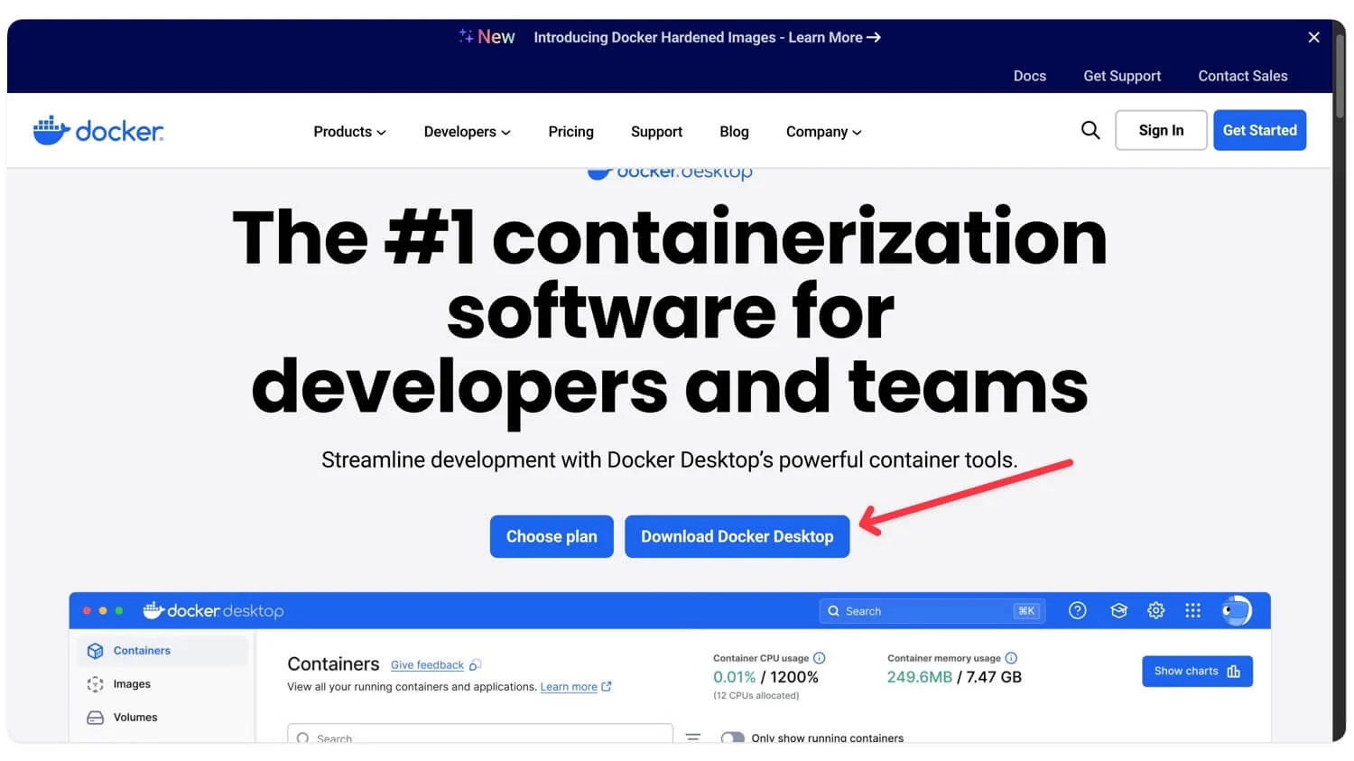 download docker