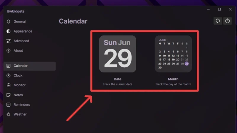 drag and drop widgets