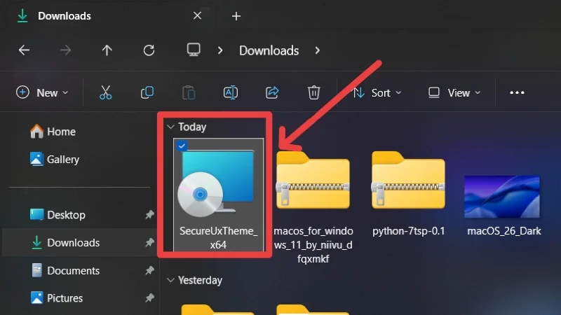 run secureuxtheme