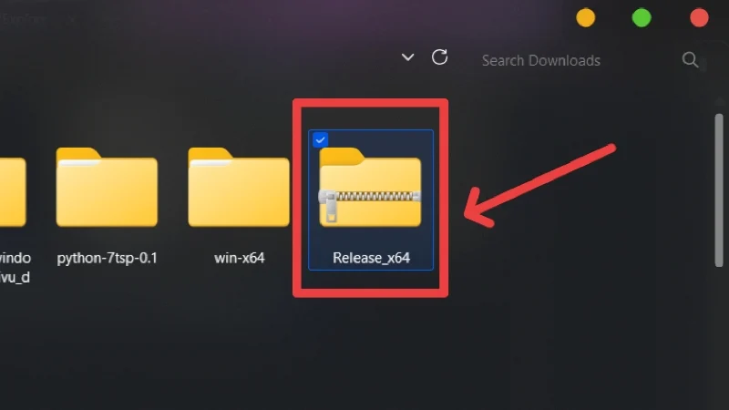 extract folder