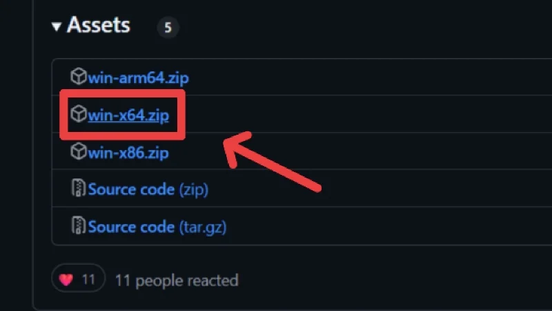 download win_x64.zip