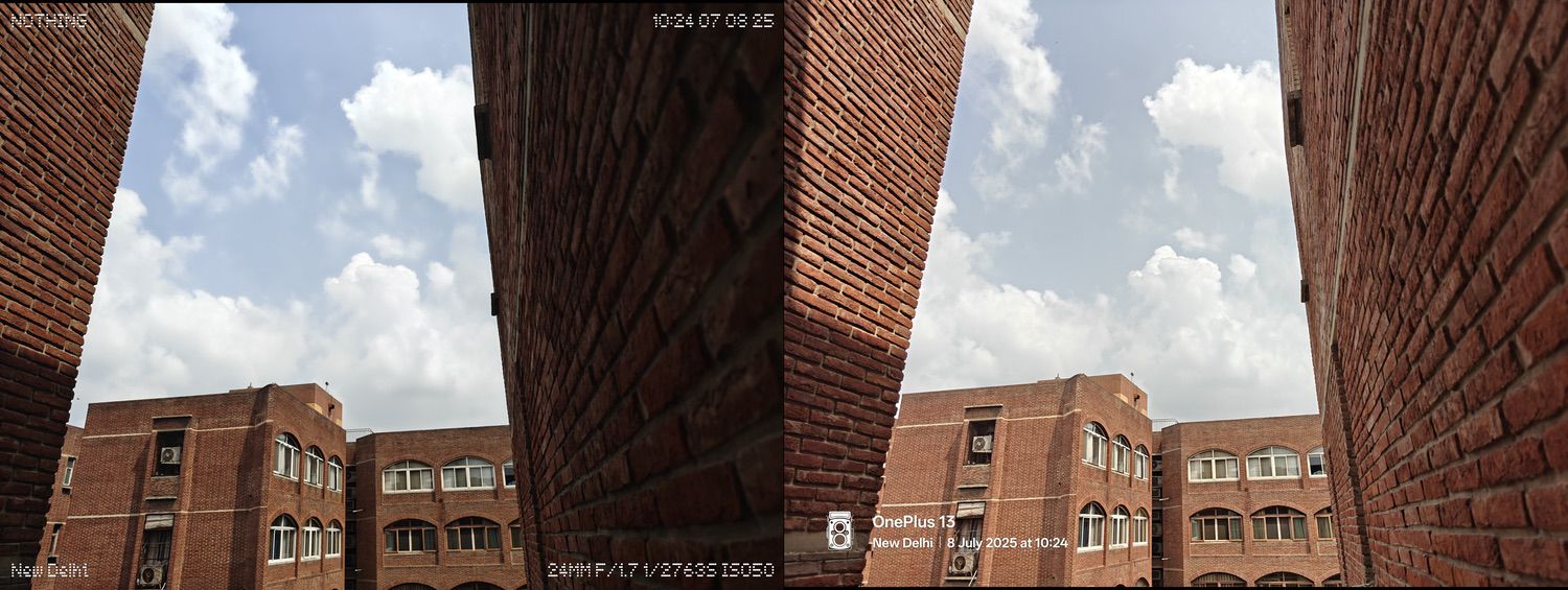nothing phone (3) vs oneplus 13: never settle, nothing [face off] - comparison photo 1