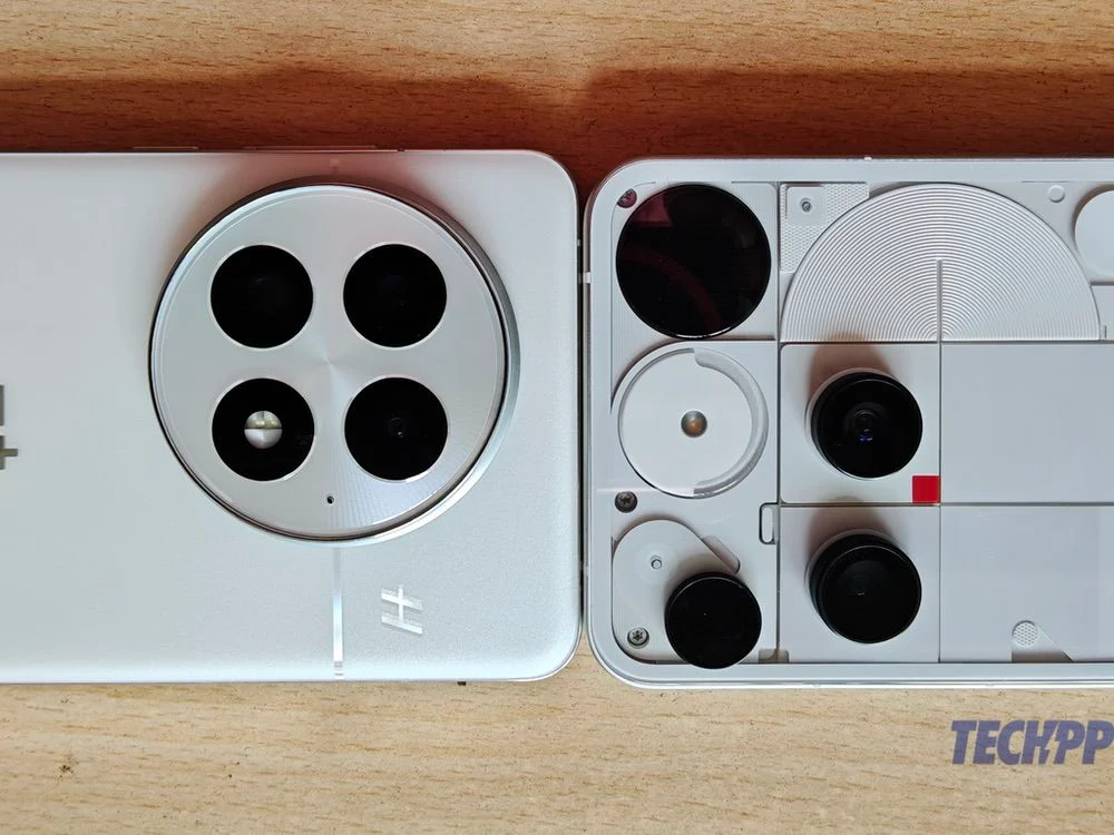 nothing phone (3) vs oneplus 13 camera comparison