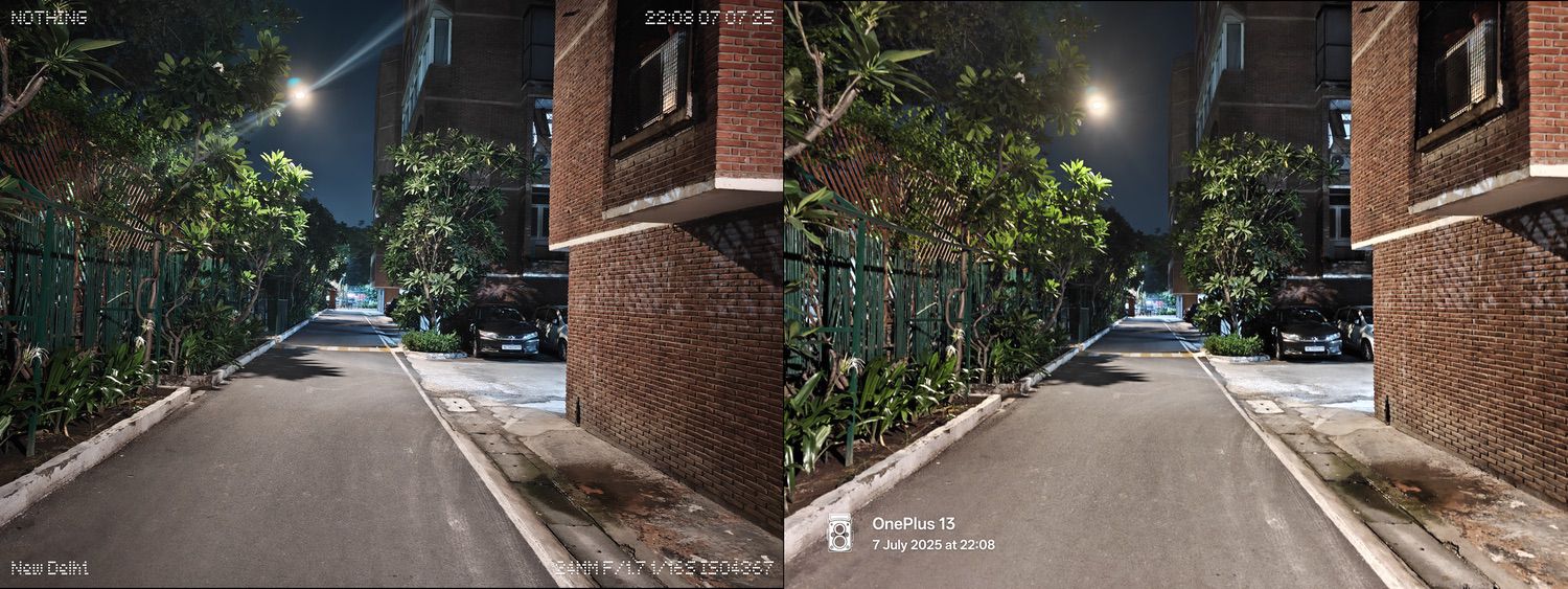 nothing phone (3) vs oneplus 13: never settle, nothing [face off] - comparison photo 5