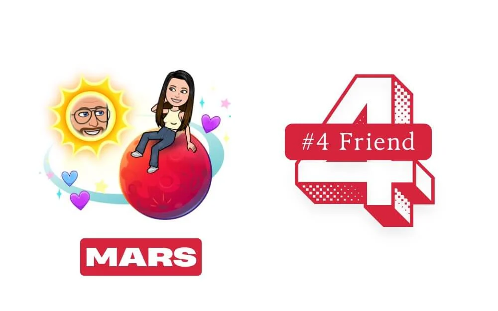 mars (fourth closest friend)