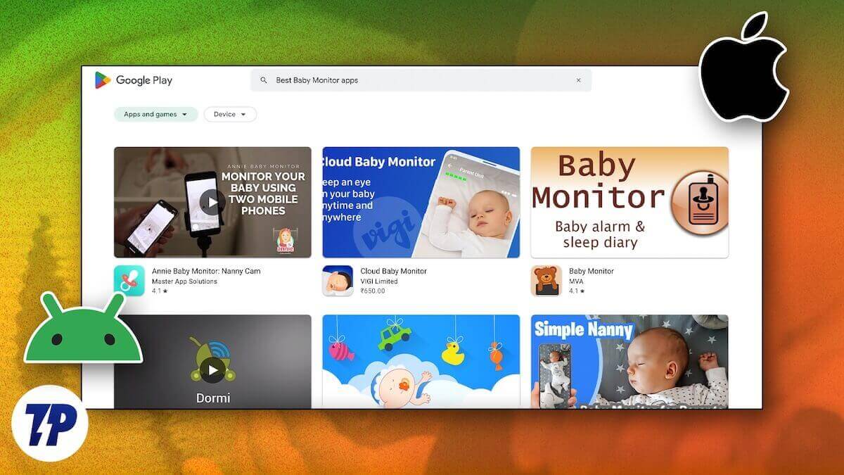 best baby monitor apps for android and iphone