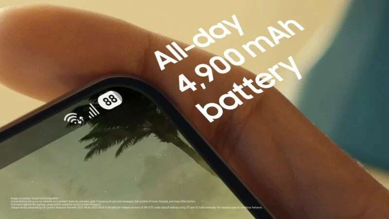 s25 fe battery