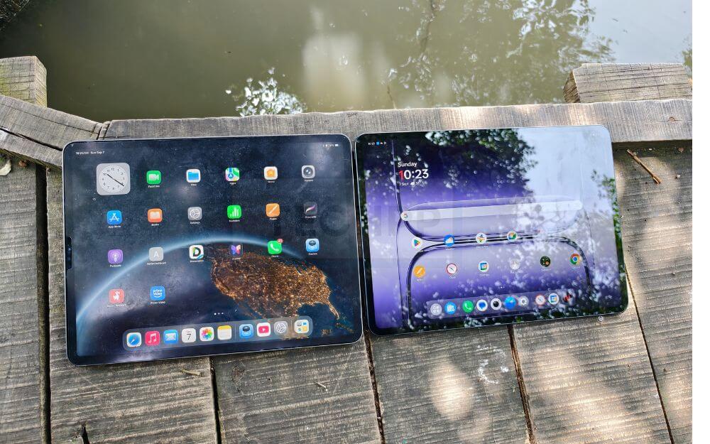 oneplus pad 3 vs ipad pro m1 displays