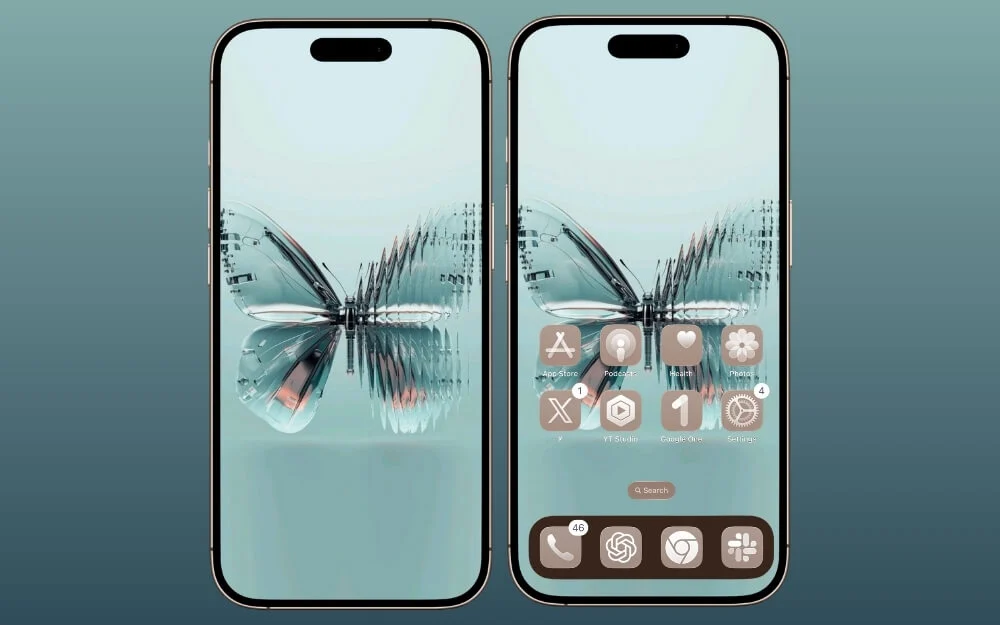 crystal wing wallpaper