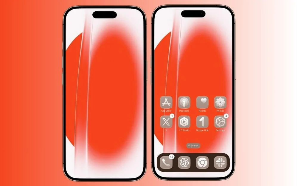 scarlet glass wallpaper