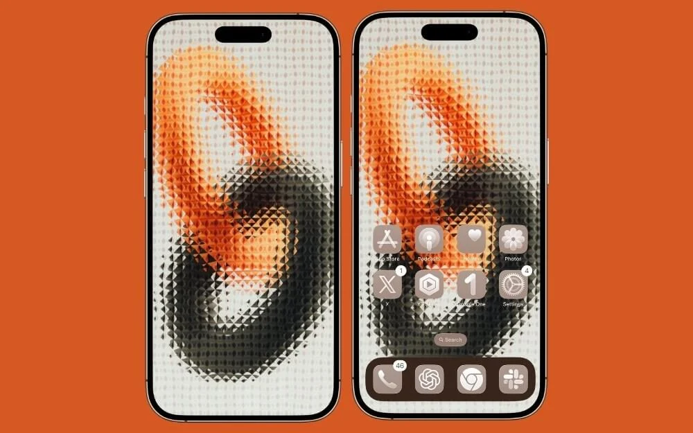 textured glass wallpaper