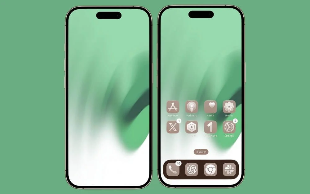 mist glass wallpaper