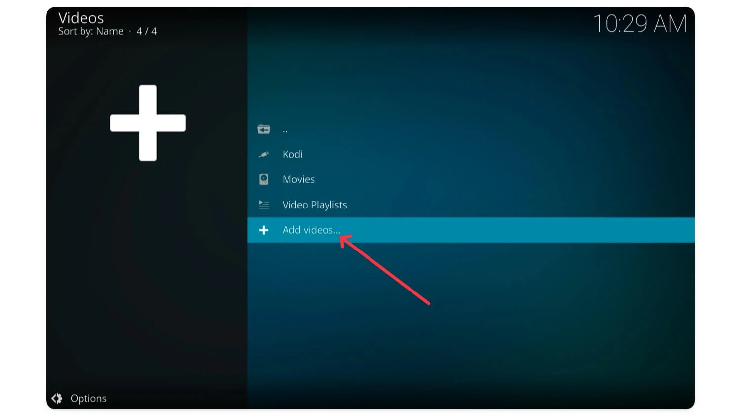 add videos to kodi