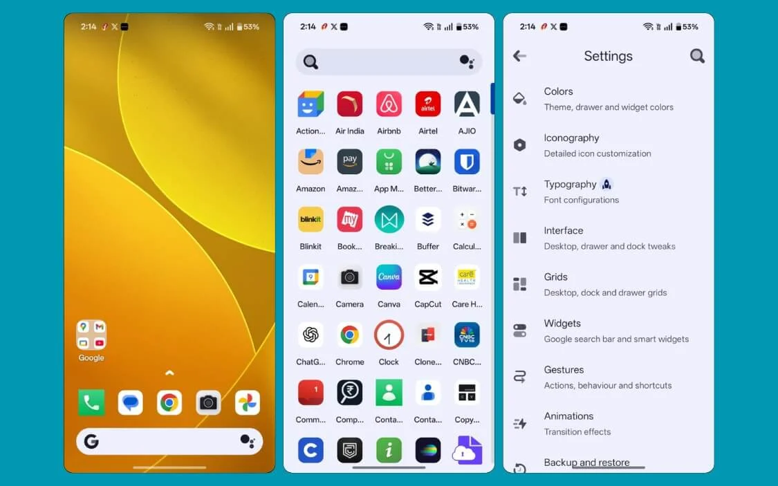 hyperion launcher