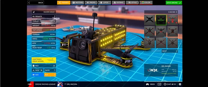 drone racing league simulator