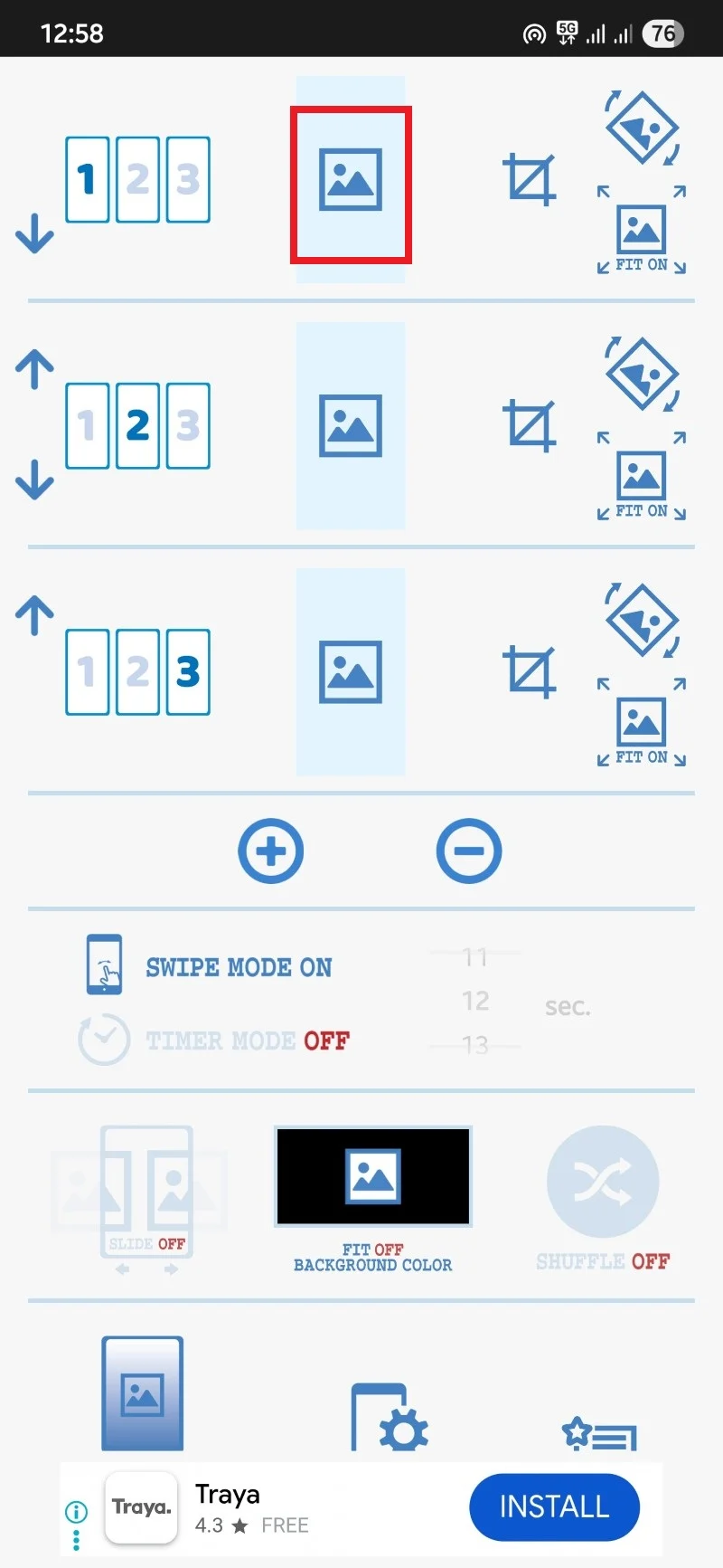 how to apply different wallpapers to android home screens - choose an image