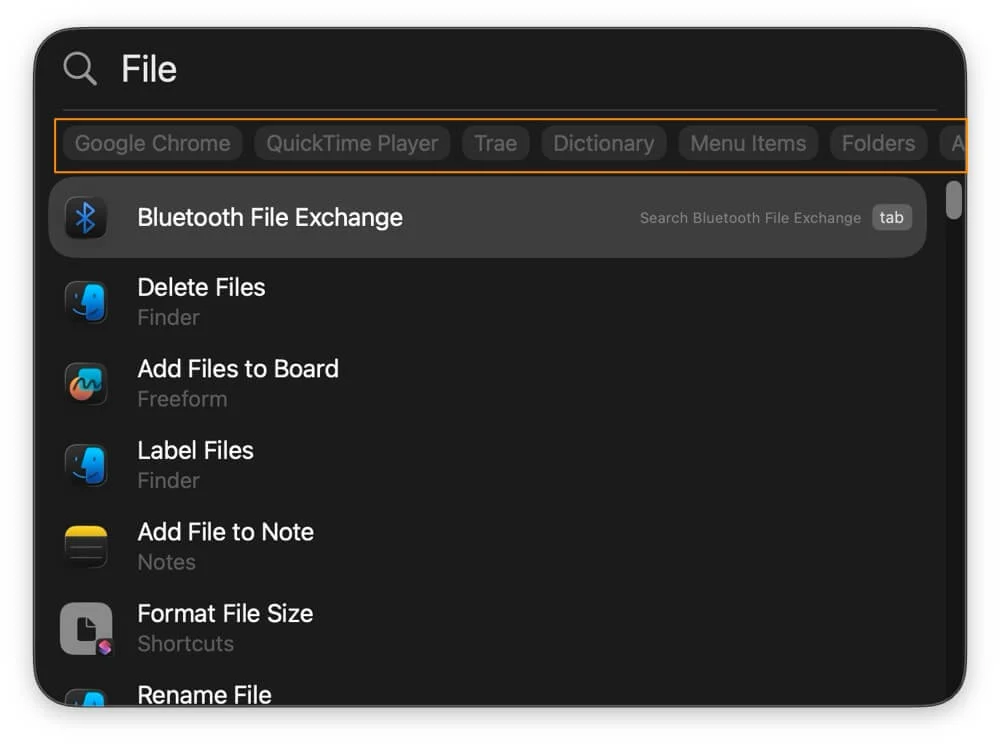 how to use spotlight search filters on your mac: 
