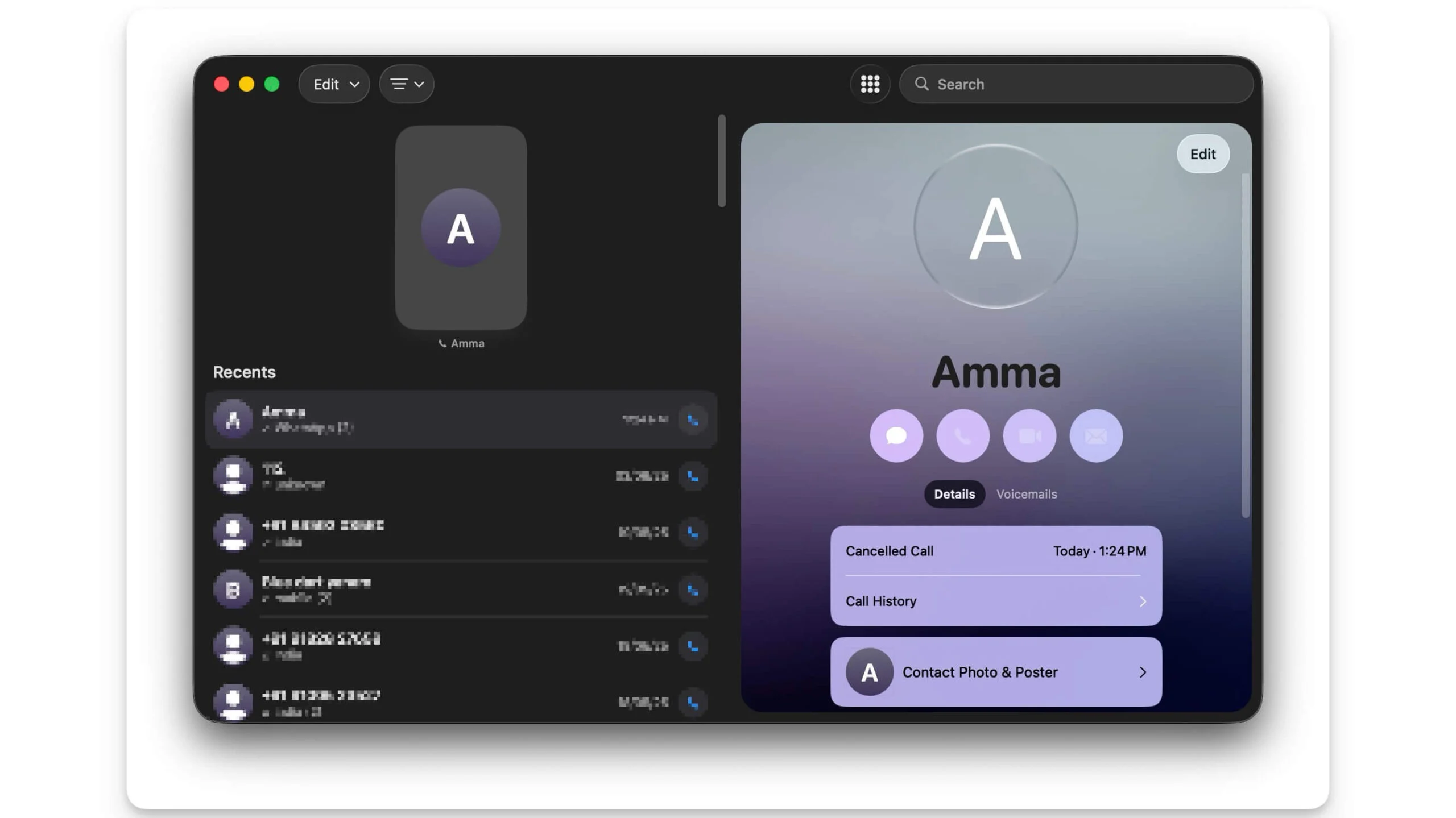phone app on mac