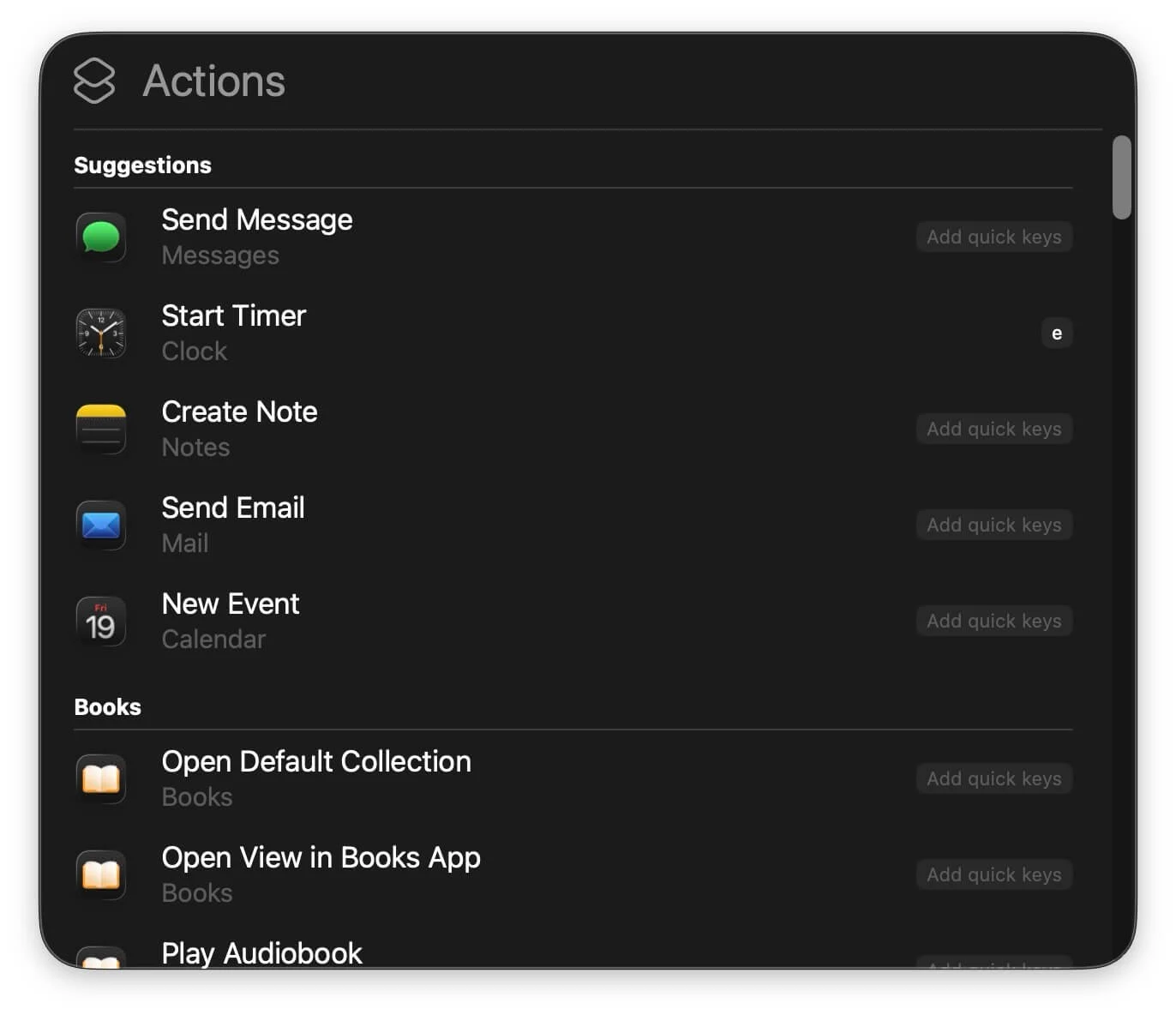 macos quick actions