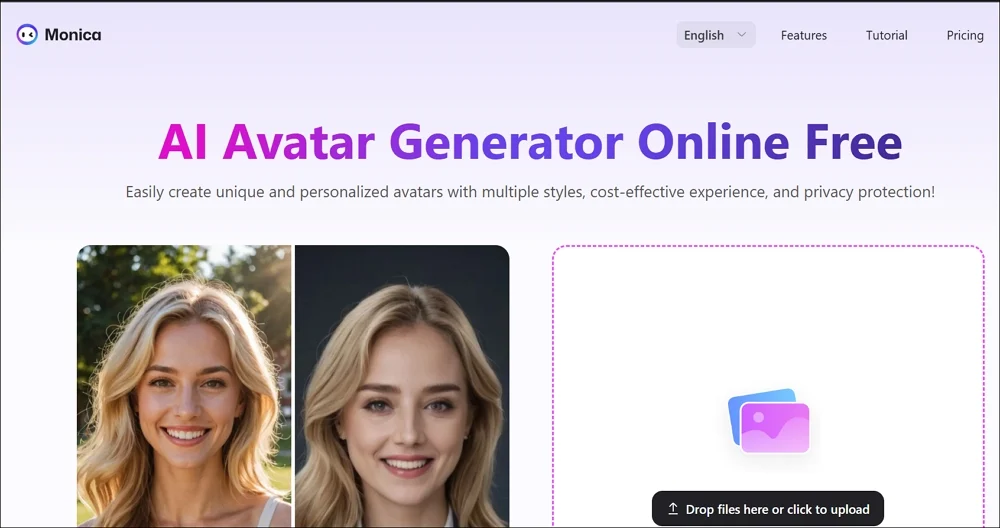 monica ai avatar tool