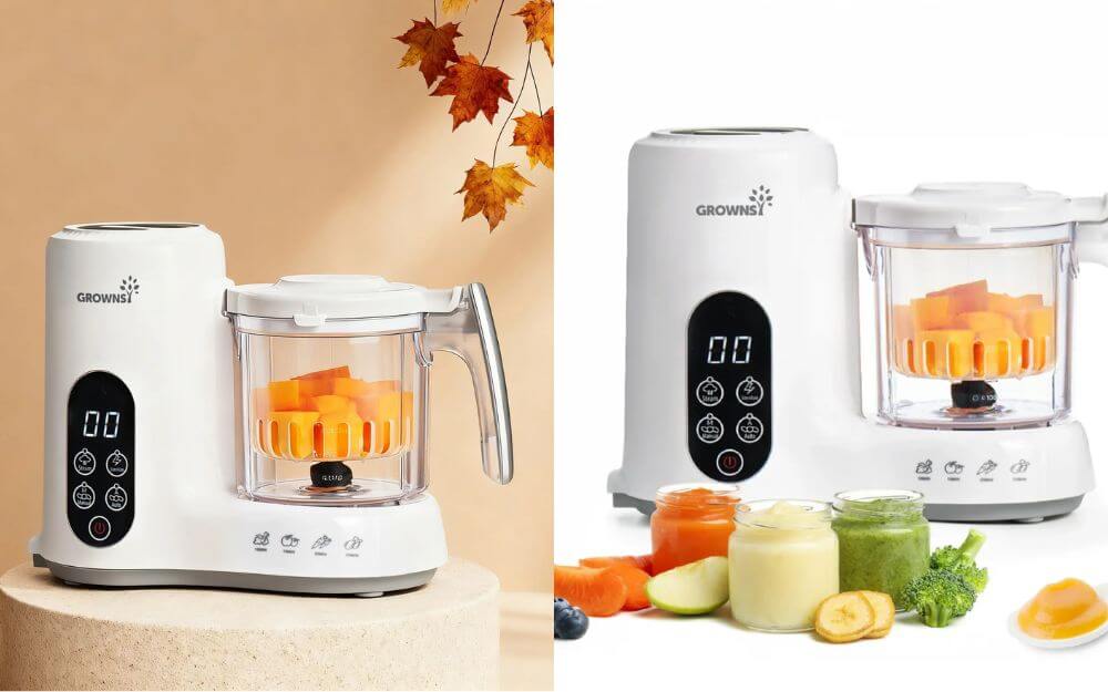 grownsy nutrichef baby food maker