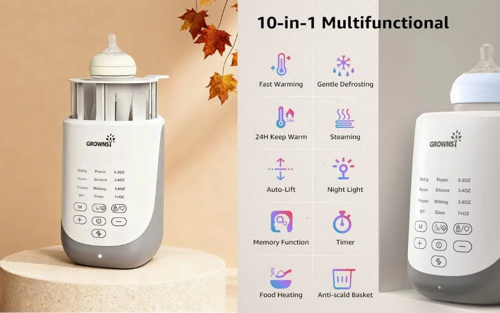 10-in-1 1 fast baby bottle warmer