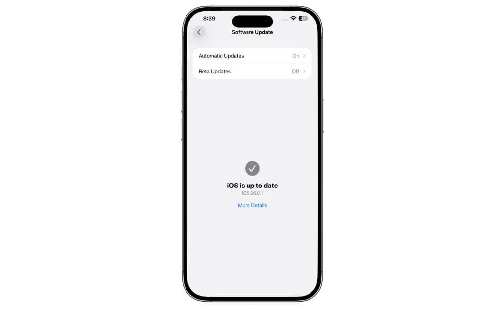update your iphone