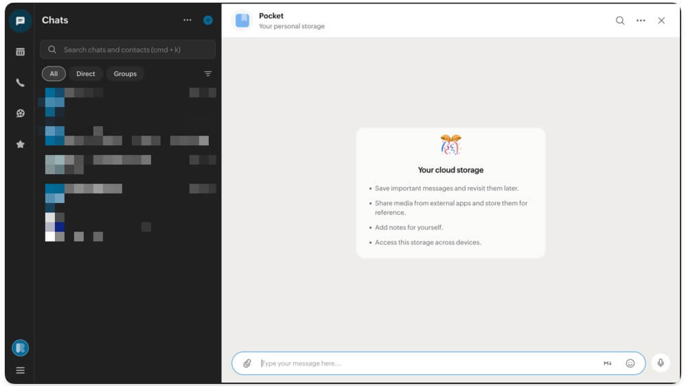 share files between devices using arattai app