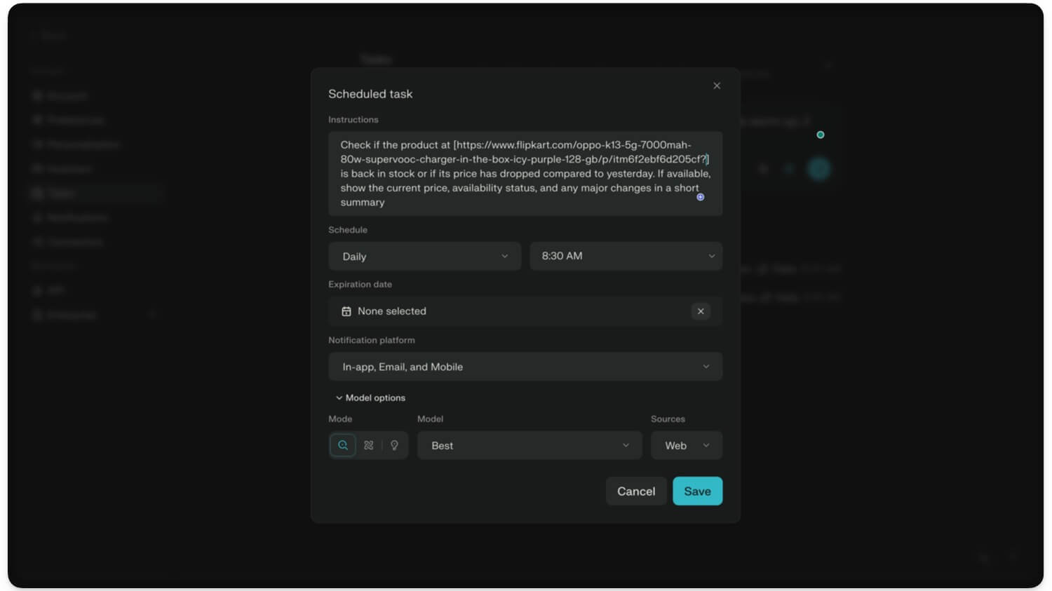 get notified if the product is back in stock using ai 