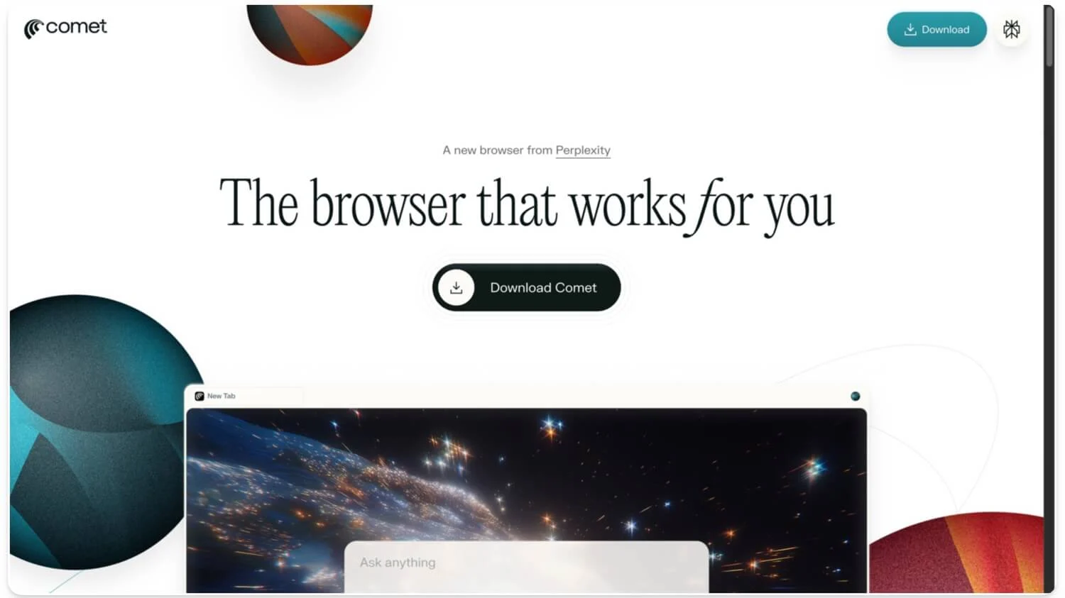 download comet browser