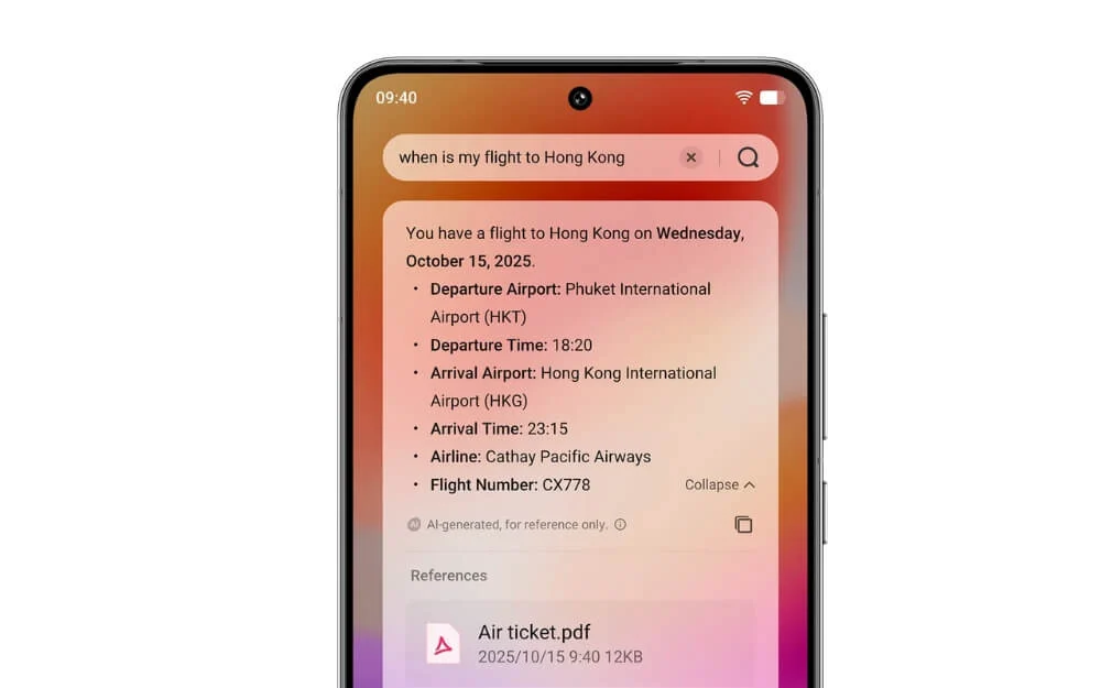 vivo origin os 6 on device ai features 