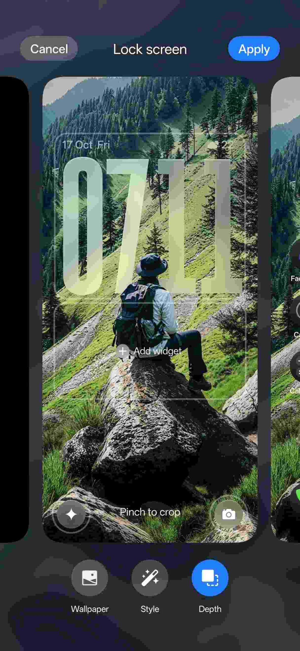 oxygen os 16 wallpaper lock screen
