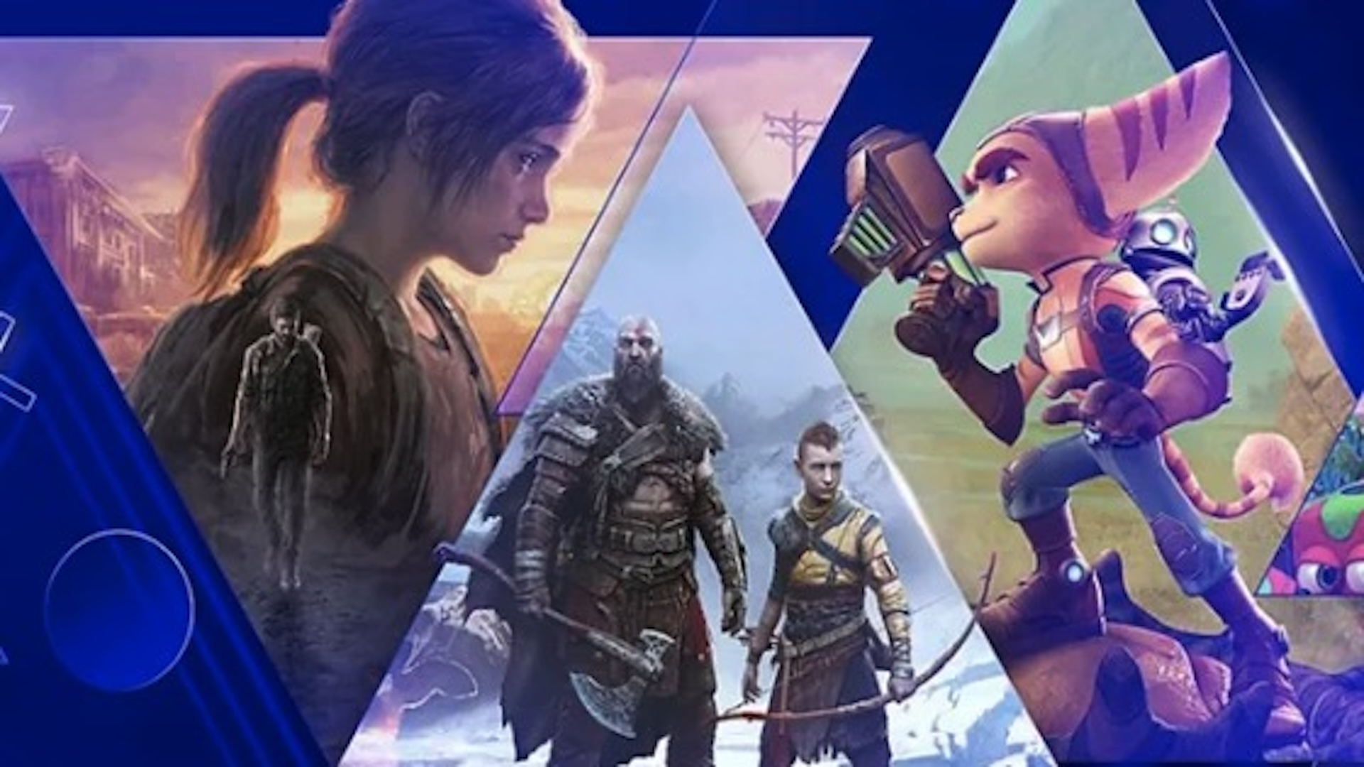 Ellie وKratos وAtreus وRatchet في صورة ترويجية لاستوديوهات PlayStation