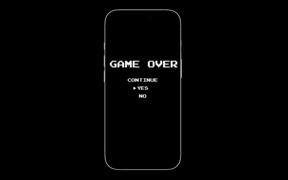 game over motivational gaming wallpaper