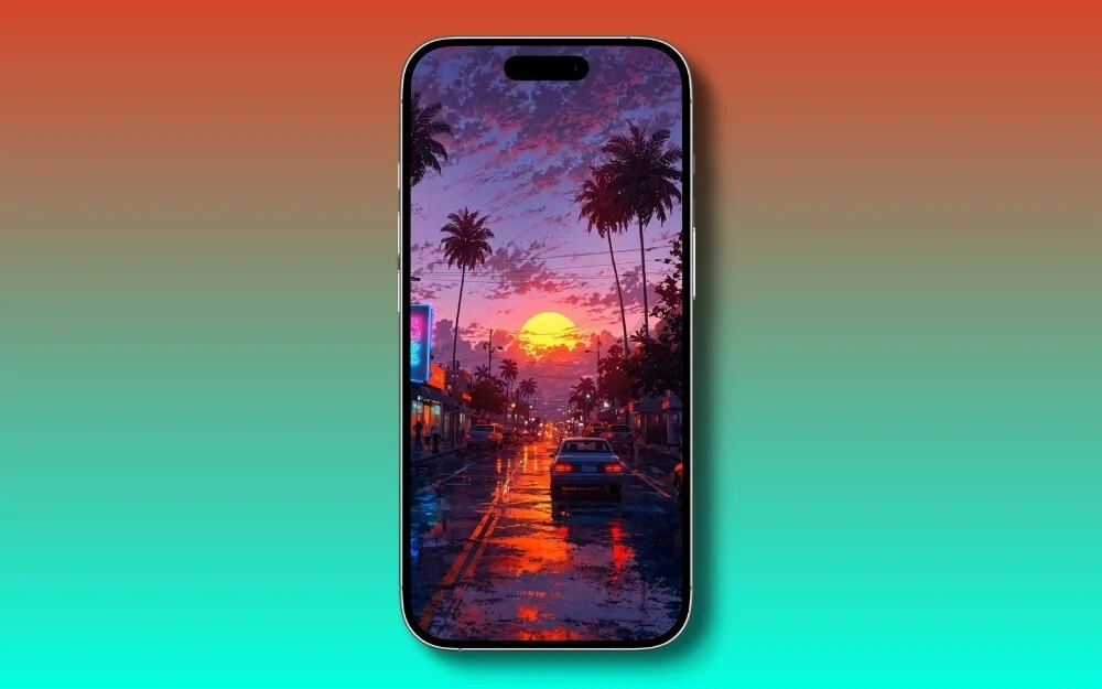 gta sunset wallpaper