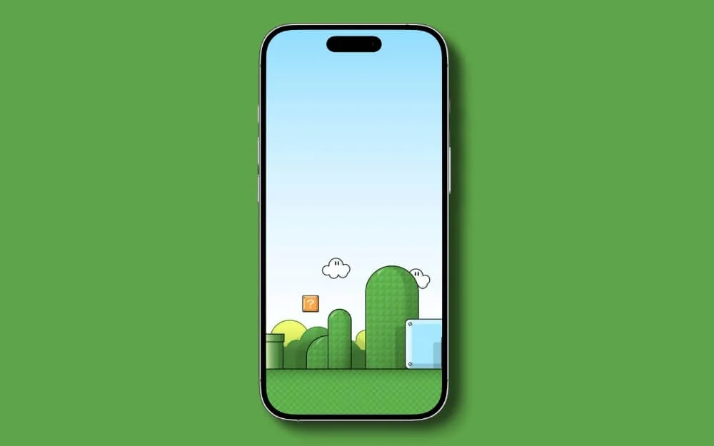 super mario gaming scene wallpaper