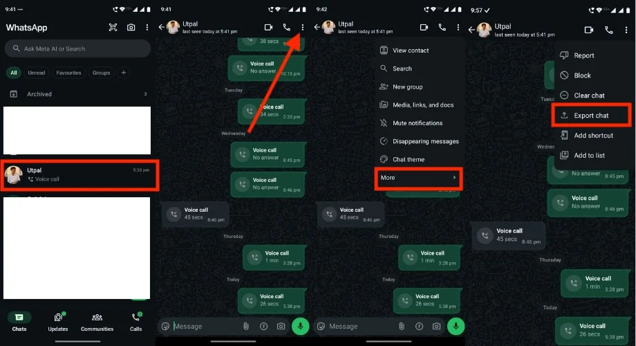 WhatsAppのチャットをarattaiメッセンジャーに転送する方法 how to transfer your whatsapp chats to arattai messenger