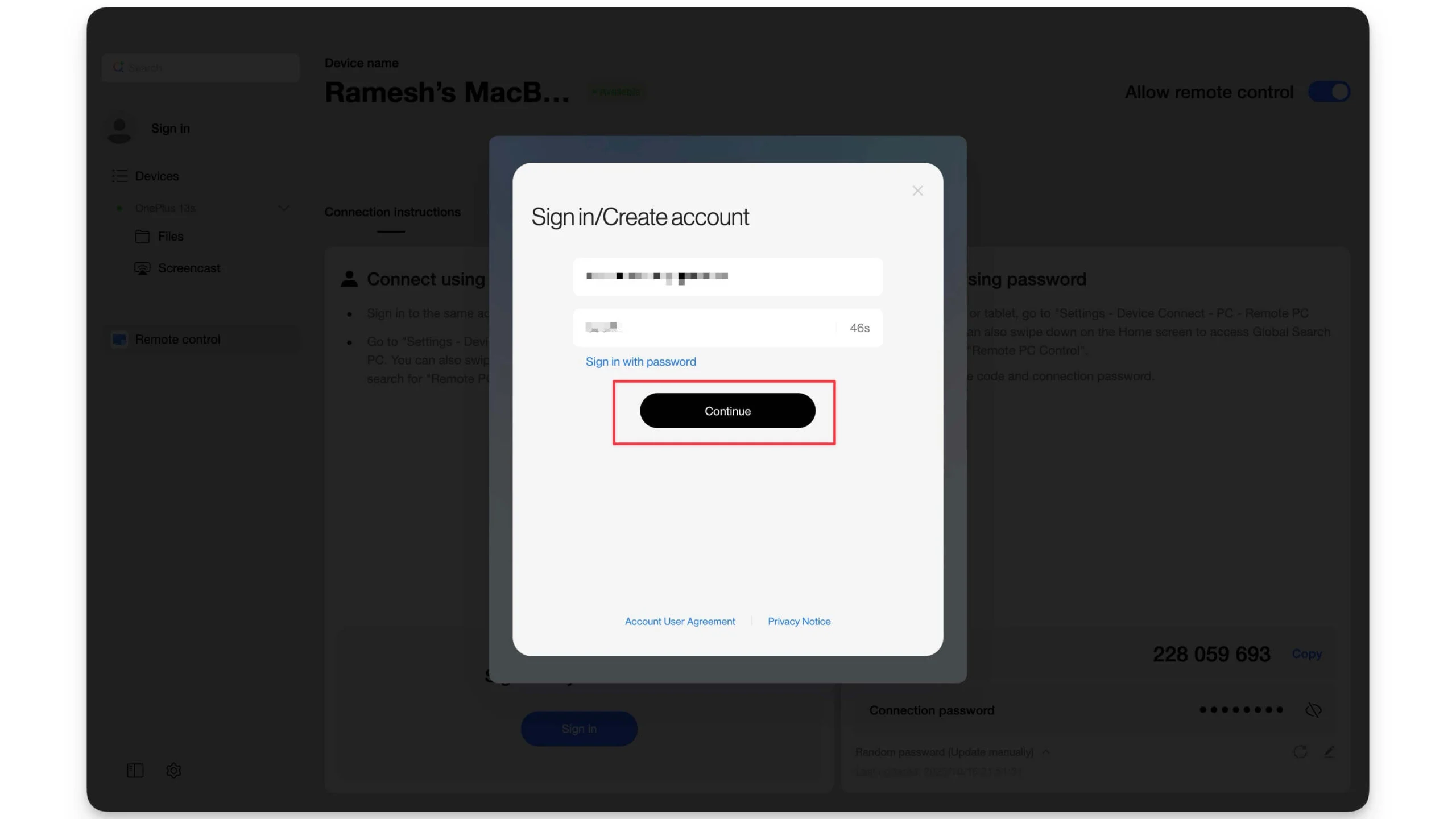 スケールされたOTPを入力してください enter the otp