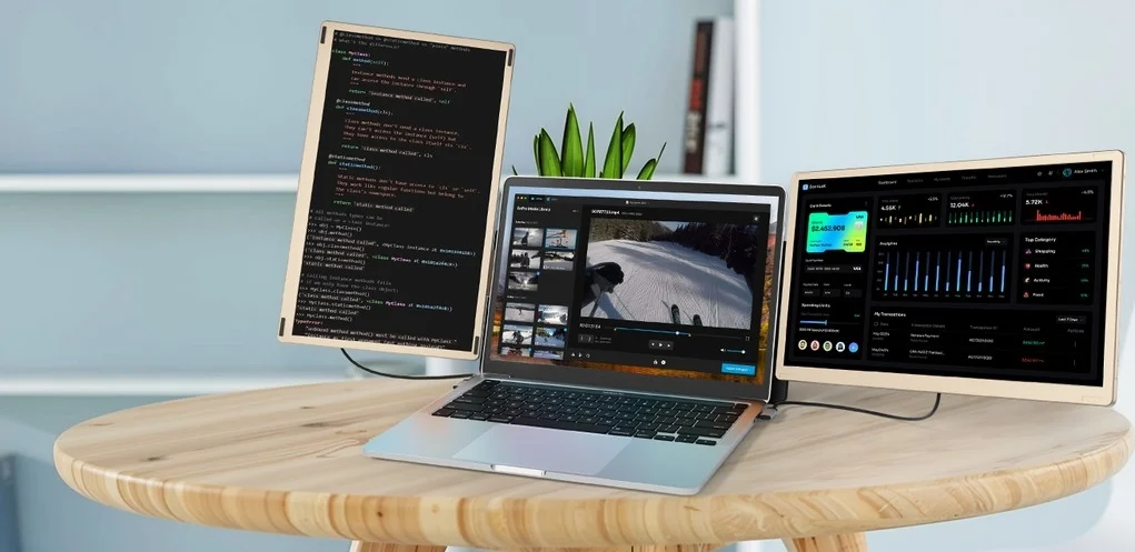 شاشة سيفاتون الثلاثية cevaton laptop screen extender