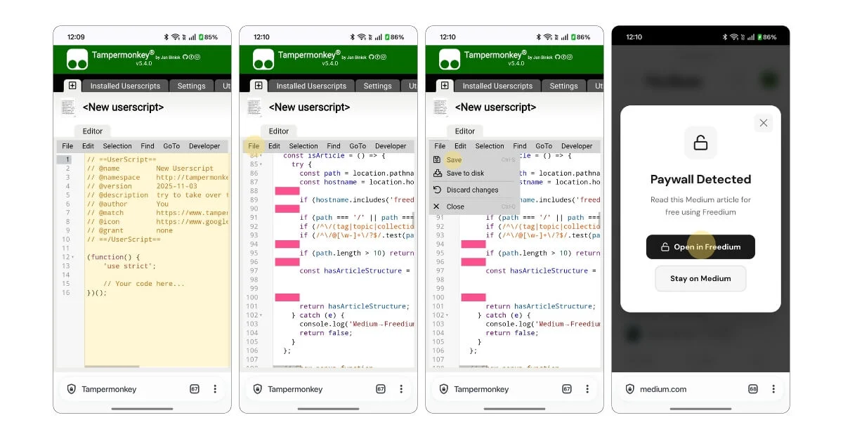 استبدل البرنامج النصي واحفظ الملف replace the script and save the file