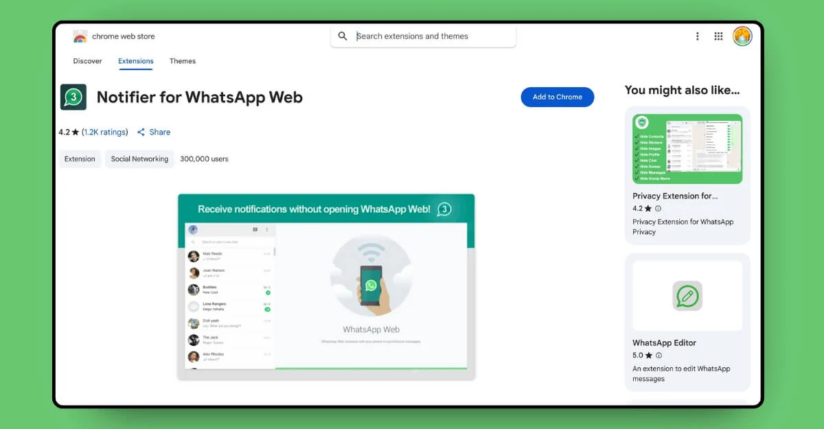Erhalten Sie Benachrichtigungen für Ihr WhatsApp get notifications for your whatsapp