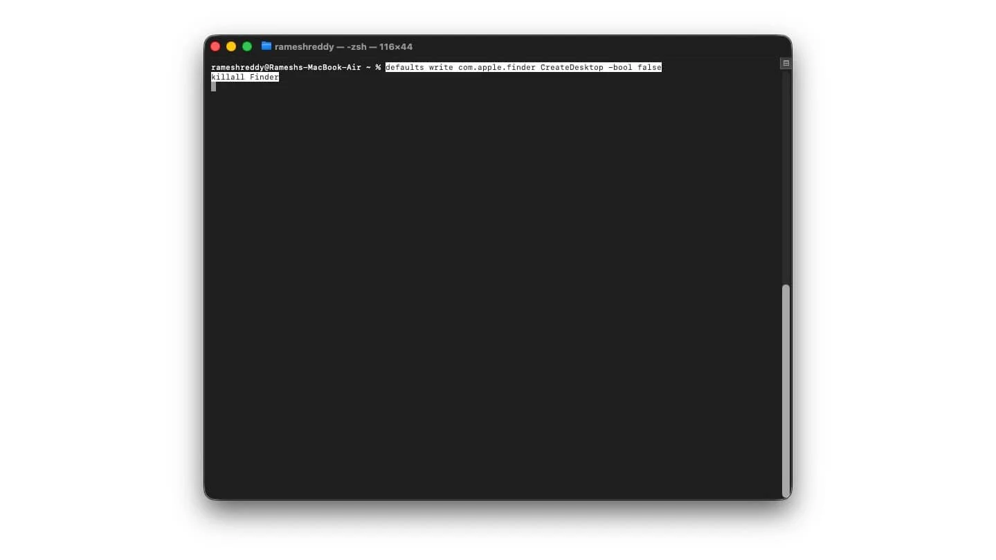 隱藏你雜亂的桌面 hide your cluttered desktop