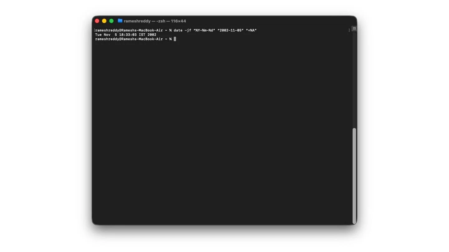 快速查看日曆 view calendar quickly