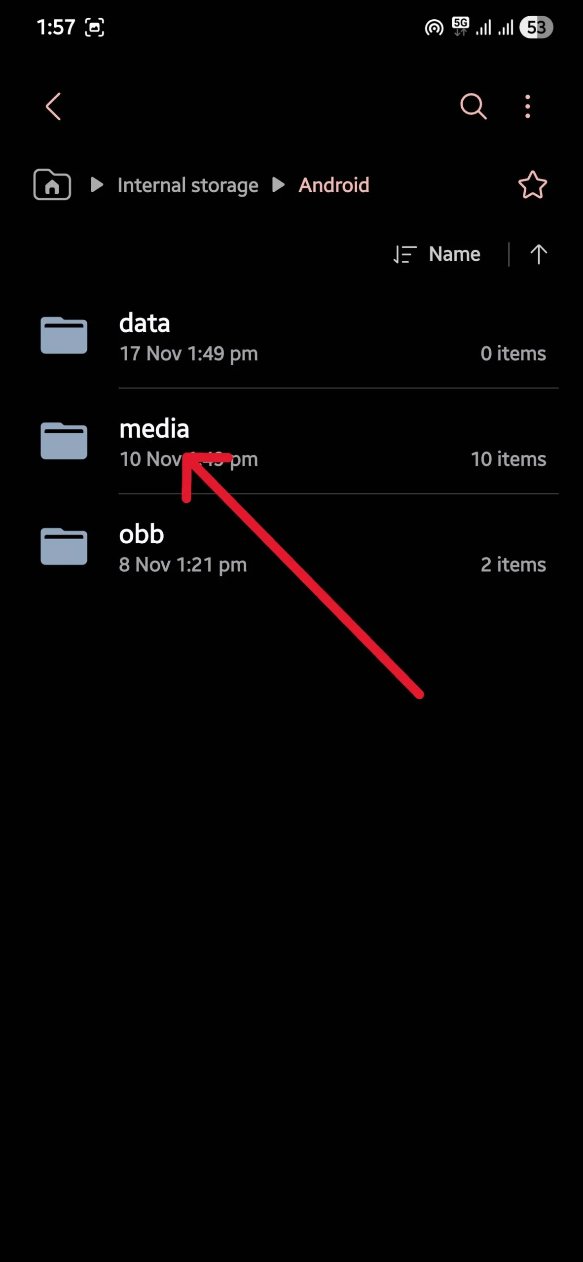 لقطة الشاشة 20251117 135700 تم تغيير حجم ملفاتي whatsapp backup too large? 5 tips to trim down the file size - screenshot 20251117 135700 my files scaled
