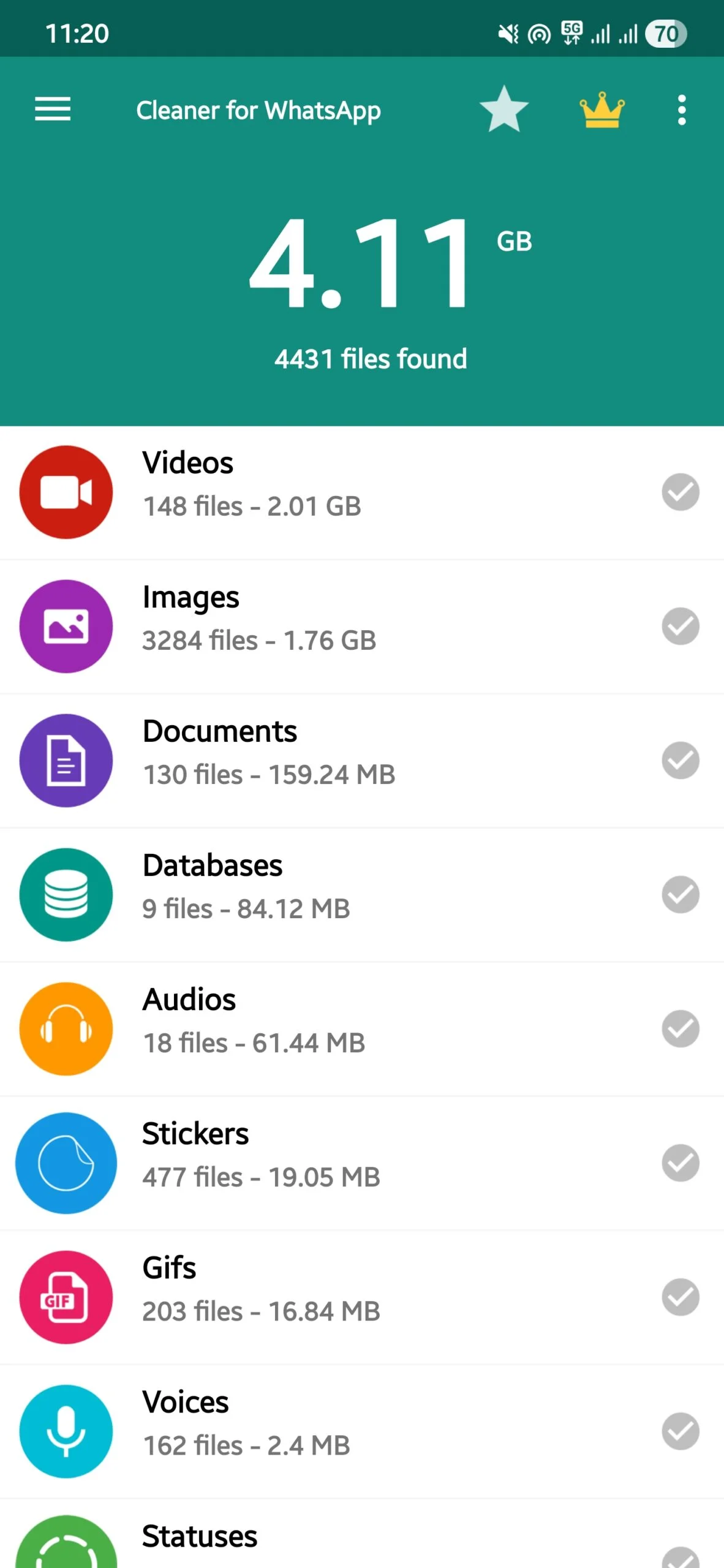 لقطة شاشة 20251117 232016 منظف لتطبيق WhatsApp whatsapp backup too large? 5 tips to trim down the file size - screenshot 20251117 232016 cleaner for whatsapp scaled