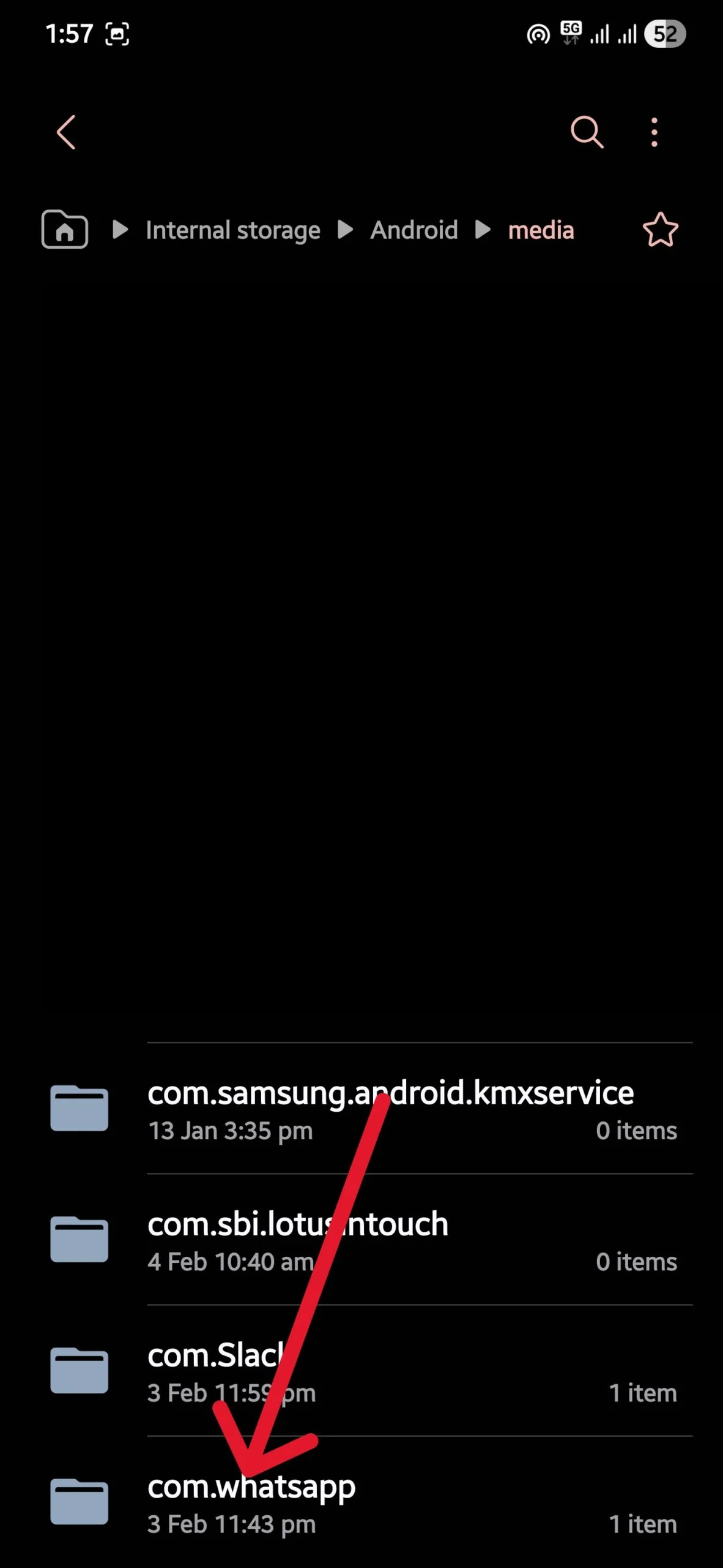 لقطة الشاشة 20251117 135708 تم تغيير حجم ملفاتي whatsapp backup too large? 5 tips to trim down the file size - screenshot 20251117 135708 my files scaled