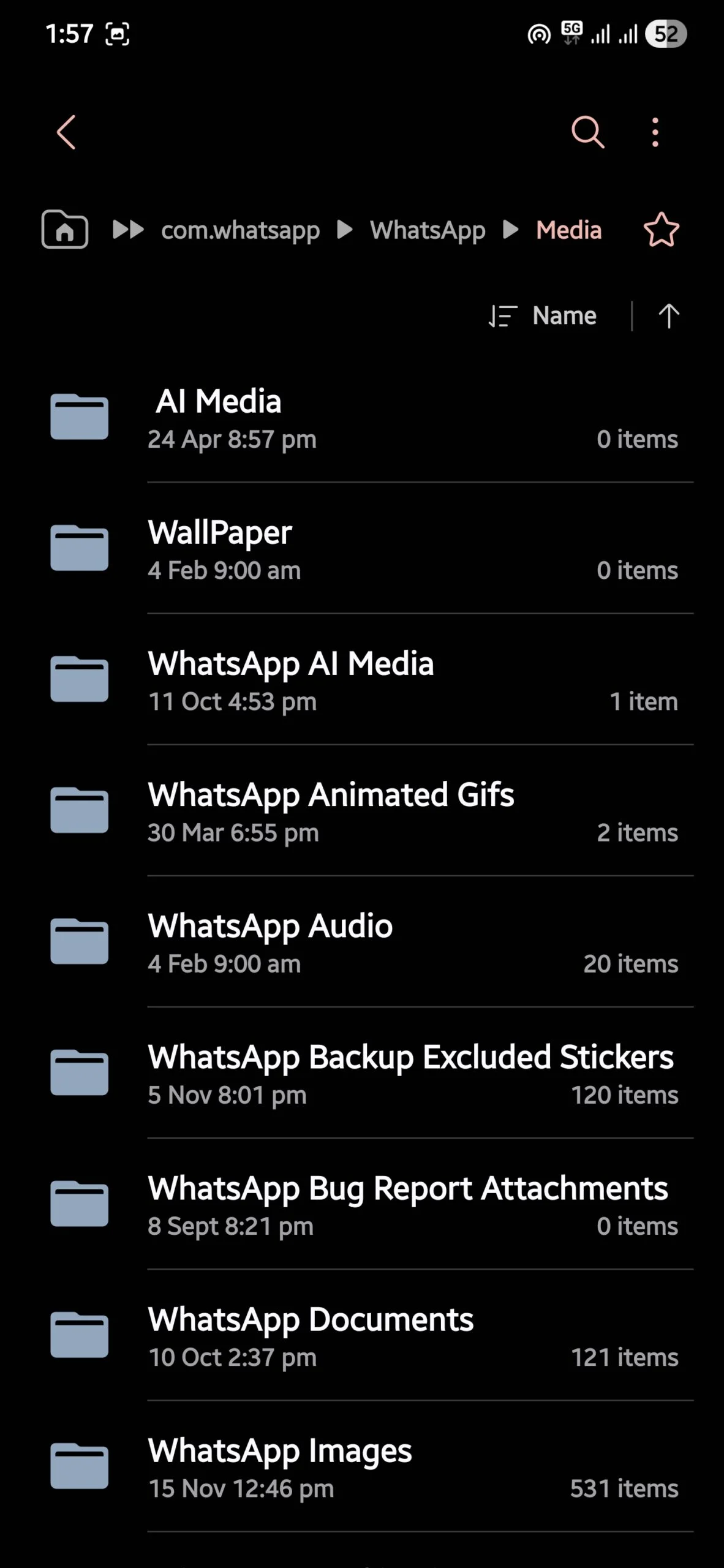 لقطة الشاشة 20251117 135723 تم تغيير حجم ملفاتي whatsapp backup too large? 5 tips to trim down the file size - screenshot 20251117 135723 my files scaled